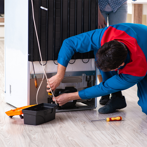 how much do you charge for refrigerator repair services in Dawson MD